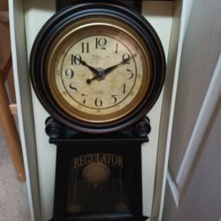 Regulator Antique Look Wall Clock ..