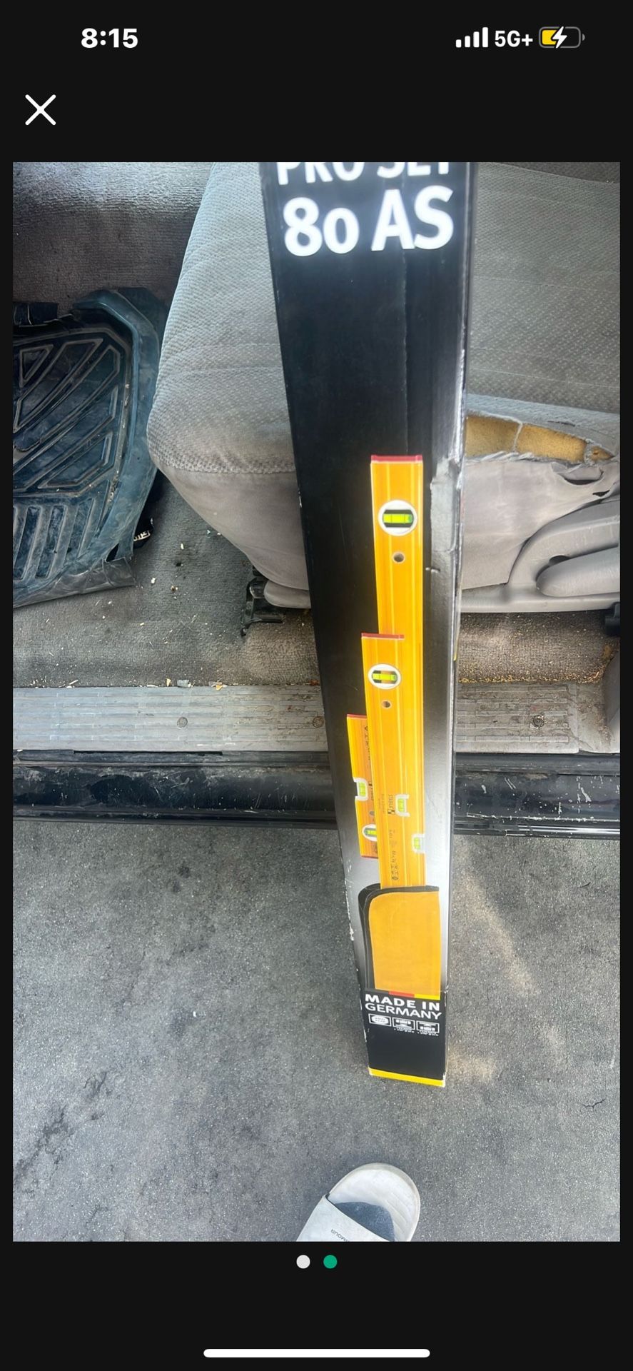 stabila 3piece set level