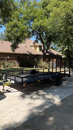 2023 Big Tex Utility Trailers 14x77 35SA - Polaris RZR xp4 Honda XMR