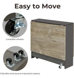 Adjustable Folding Table