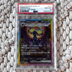 Pokemon Prismatic Evolutions Umbreon SIR PSA 10 #217
