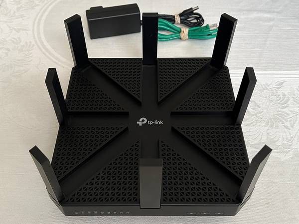 TP-Link AD7200 Wireless Wi-Fi Tri-Band Gigabit Router, Up To 7200Mbps