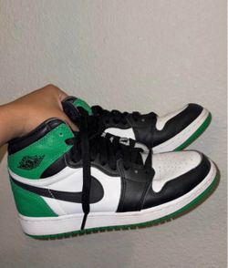 KIDS Air Jordan 1 Retro High OG Lucky Green