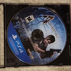 Resident Evil 4 PS4