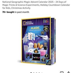 $10- National Geographic Magic Christmas Advent Calendar
