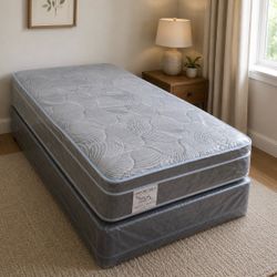 Brand New Twin Size Mattress 14” Pillow Top, Premium Comfort at the Best Price, Same Day Delivery Available, Call or Message Us Today