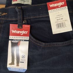 New Men’s Wrangler Jeans34x30