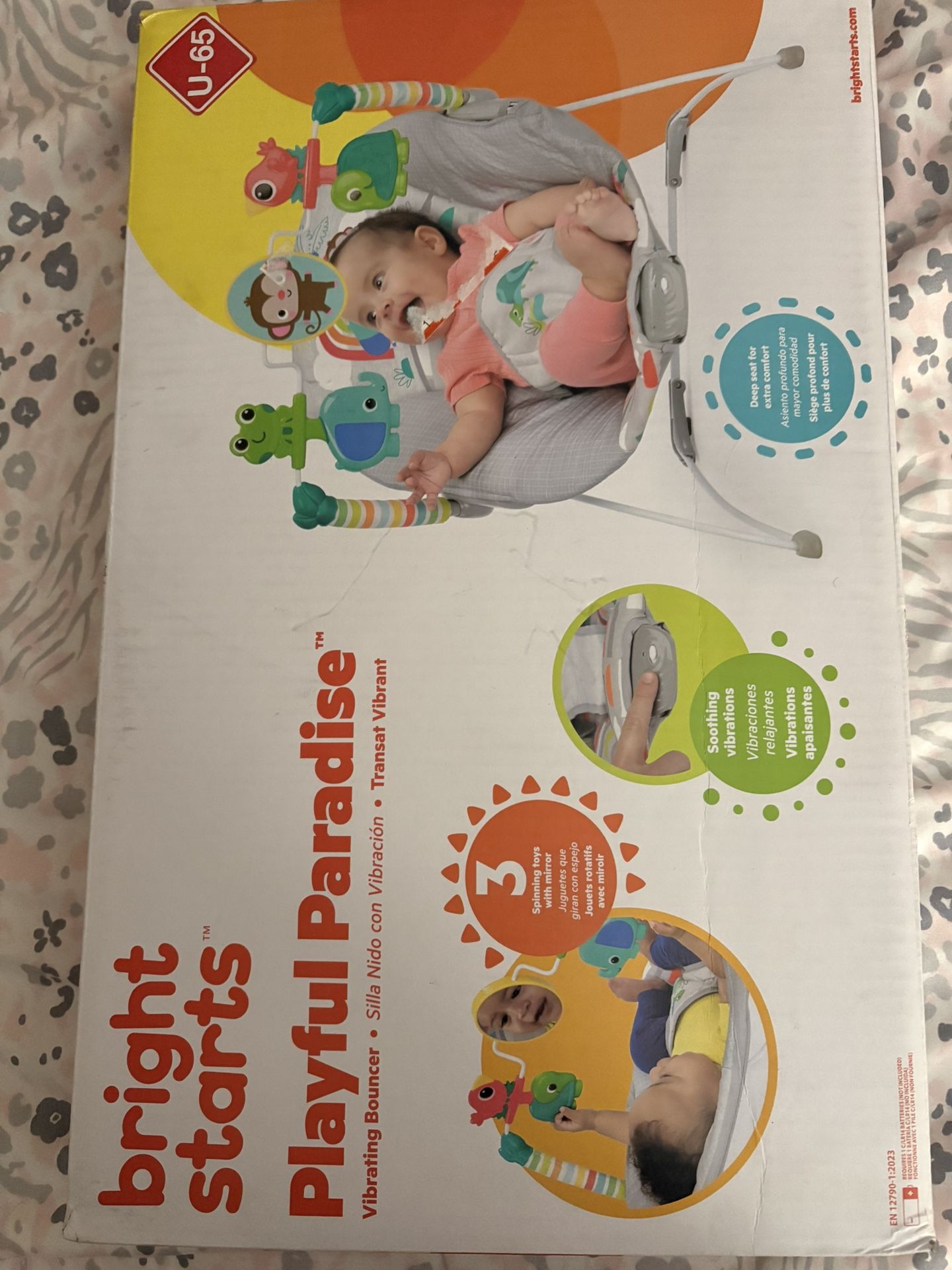 Bright Starts Playful Paradise Bouncer