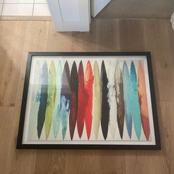 Randy Hibberd Even Flow Print With Frame
