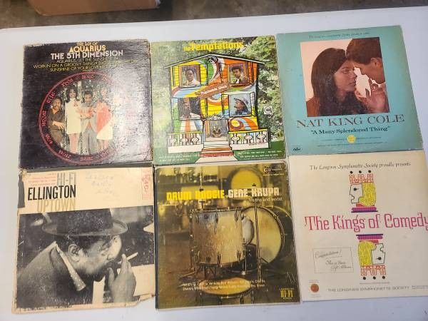 Over 40 Classic Vinyl Records - Cheap!