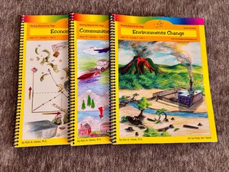 Moving Beyond the Page Ages 7-9 Social Studies Homeschool Curriculum 3 Books
