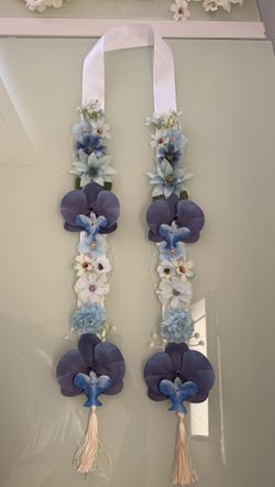 Blue Flower Lei
