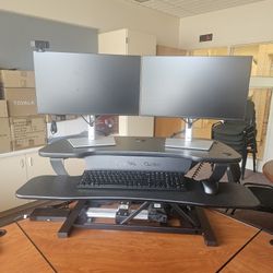 Electric Standing Desk Converter