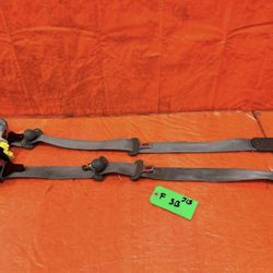 02-06 ACURA RSX - FRONT SEAT BELT SET - LEFT & RIGHT SEAT BELTS GRAY OEM #315