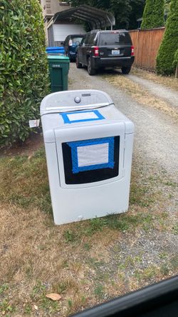 Free gas dryer works or for scrap