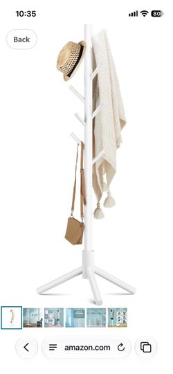 Wooden Coat Rack