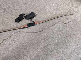 Left handed traditional bow