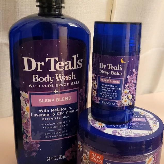 Dr Teal's Sleep Blend Body Wash Set
