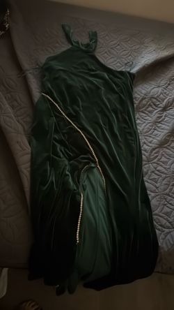 Green ball gown size xl