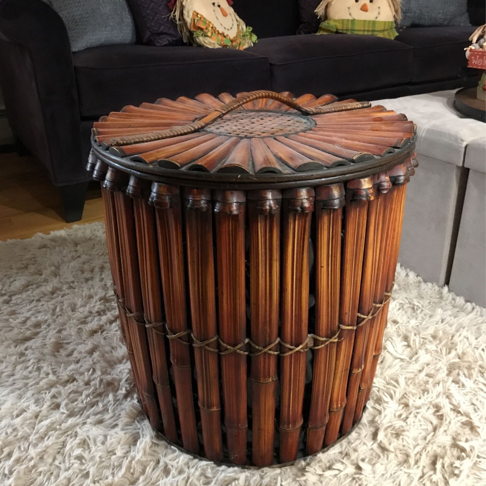 Wooden storage container