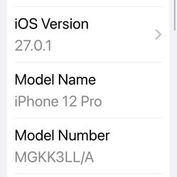 Iphone 12 Pro 