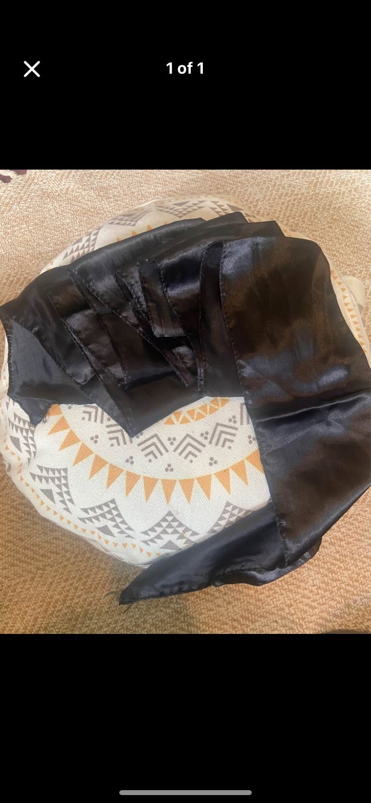 BLACK CHAIR SASHES (make Offer)