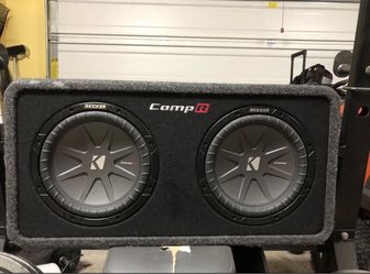 kicker subwoofers speakers
