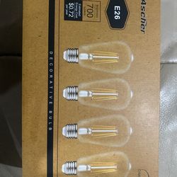 Ascher E26 lightbulbs