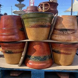 Clay Pots 10”x13” $27.00 3 X$75.00