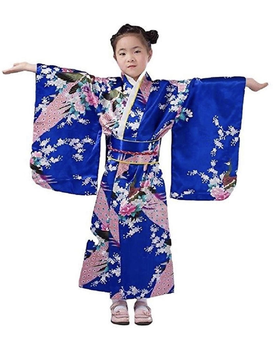 Japanese Kimono Robe Kids Costume 