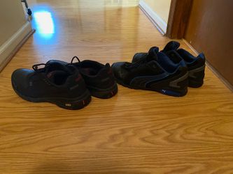 Puma steal toe sneakers