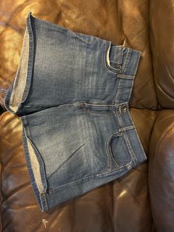 Women's Blue Levis Denim Shorts Size 14