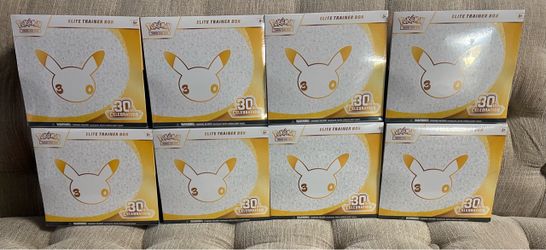 Pokemon 30th Anniversary ETBs