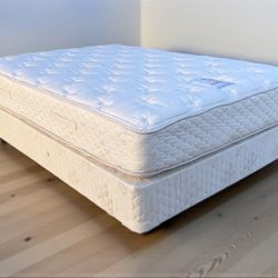Sealy Posturepedic Full Size Reversible Tight Top Mattress & Boxspring