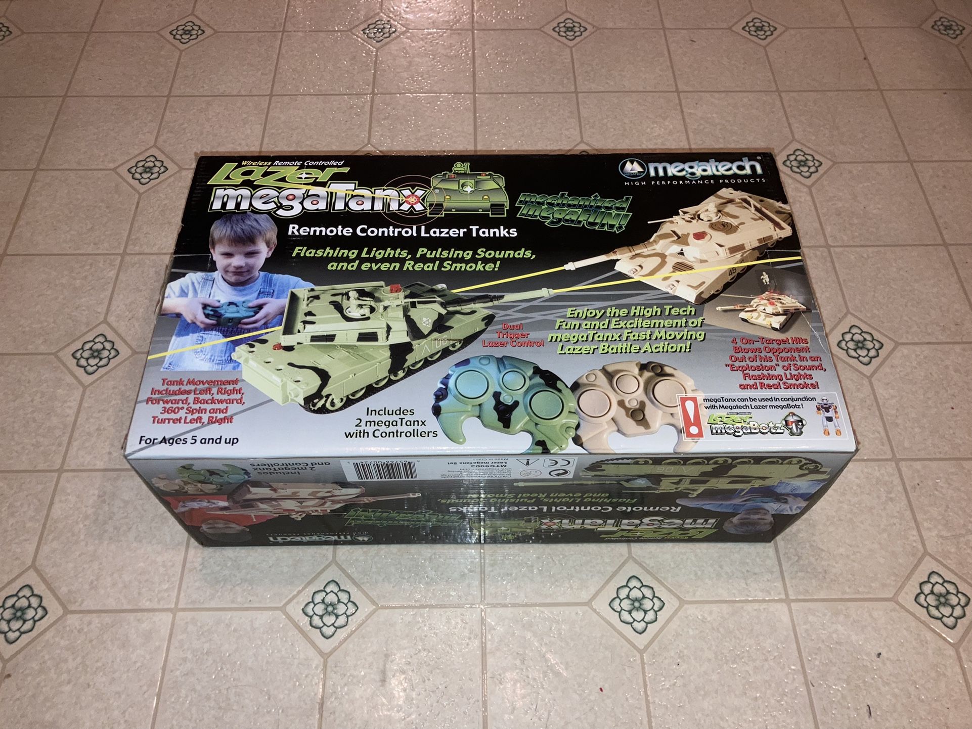 Remote Control Lazer Tanks New In Box
