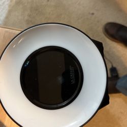 Electric Alarm Clock With Light& Soothing Sounds 