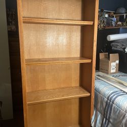 True Oak Book Shelf