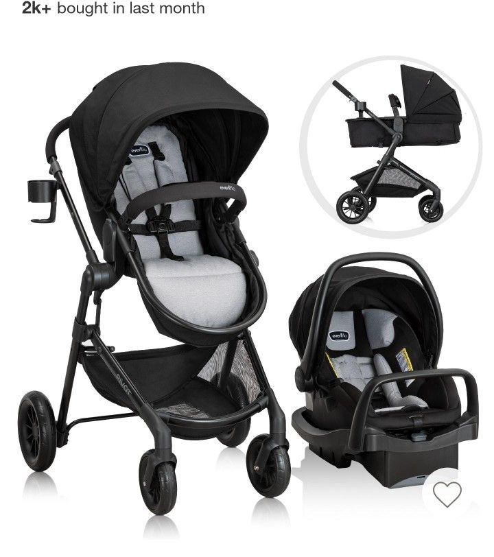 Evenflo Pivot Travel System Stroller