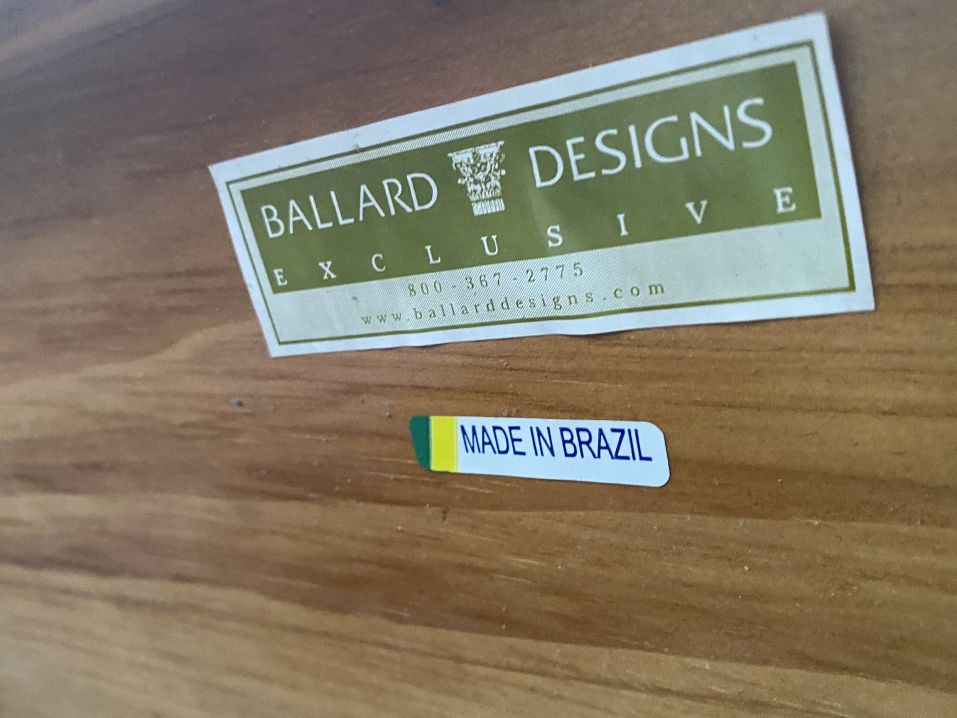 Wooden Desk by “Ballard Designs”