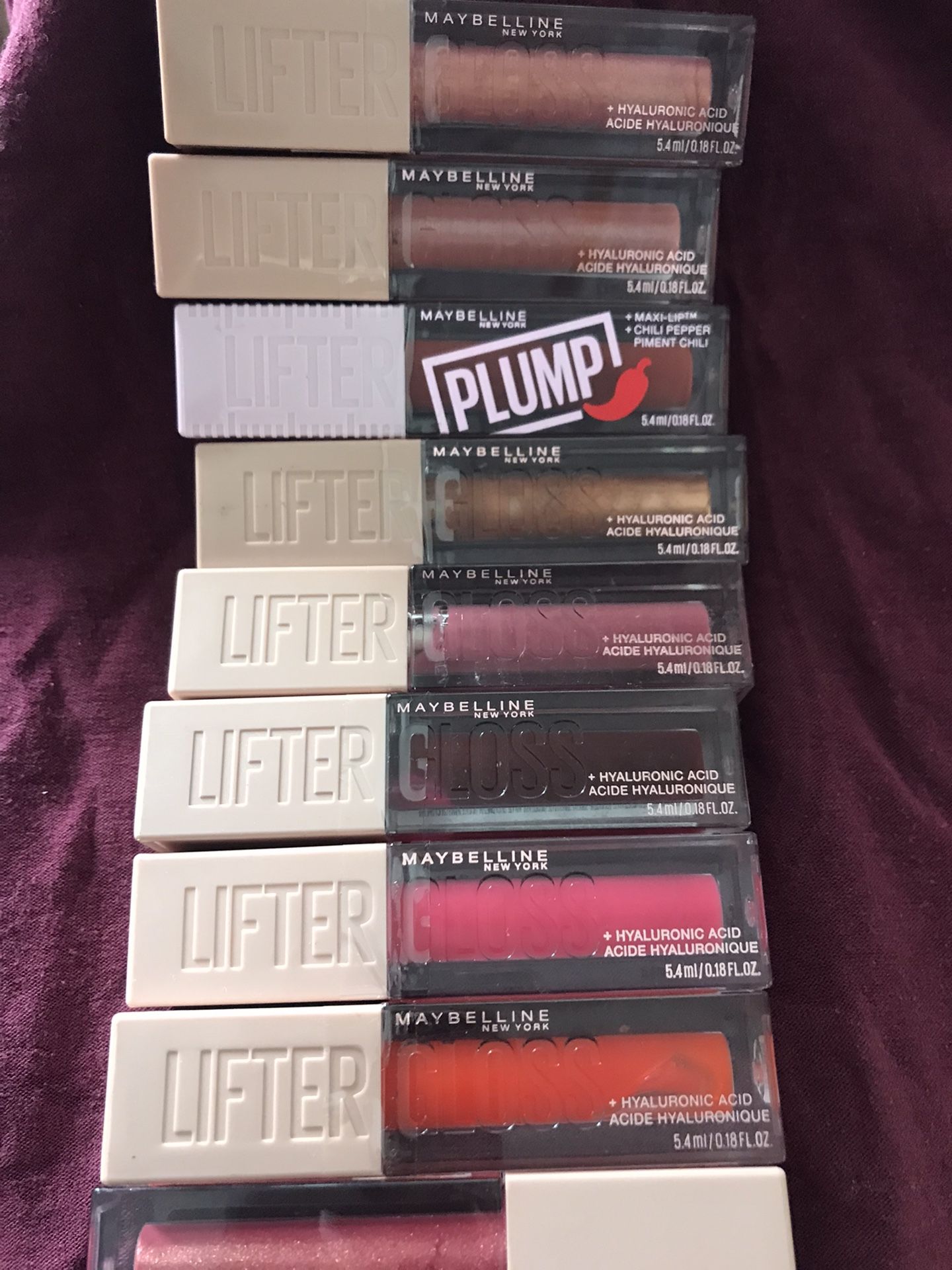 New Maybelline Lifter Gloss Lipsticks