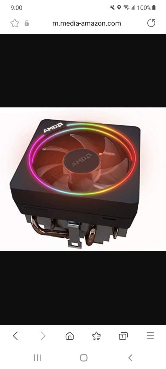 Amd Wriath Prism  Rgb Cooler Brand New