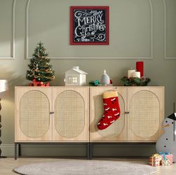 Storage Cabinet Set of 2