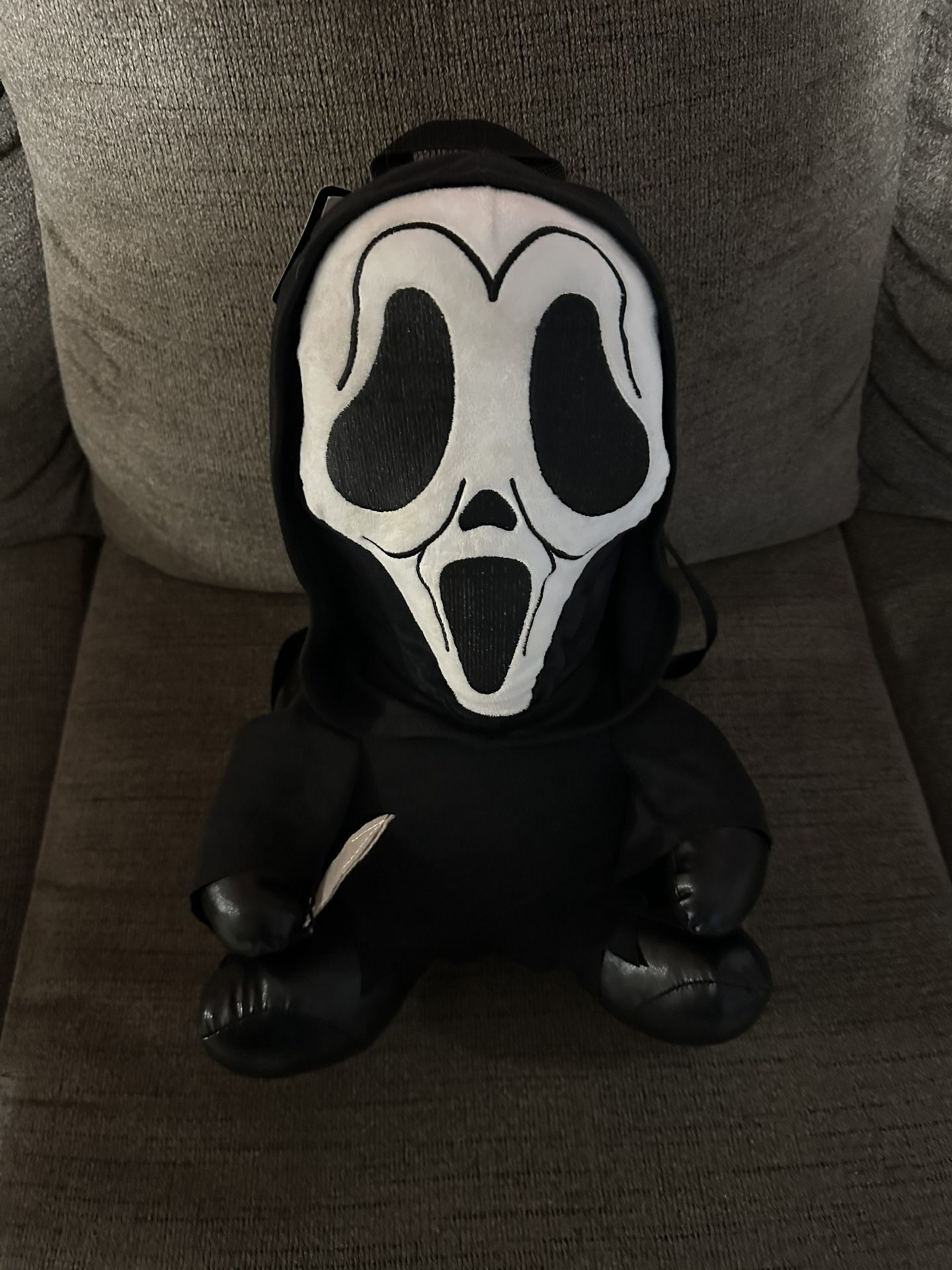 Ghost Face Plush Backpack