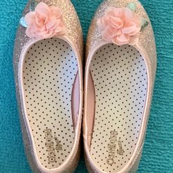 Beautiful Sparkly Girl Dress Shoes Size 12 