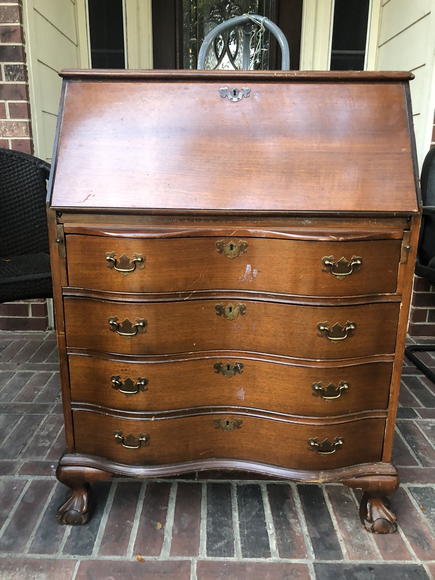 Antique secretary desk