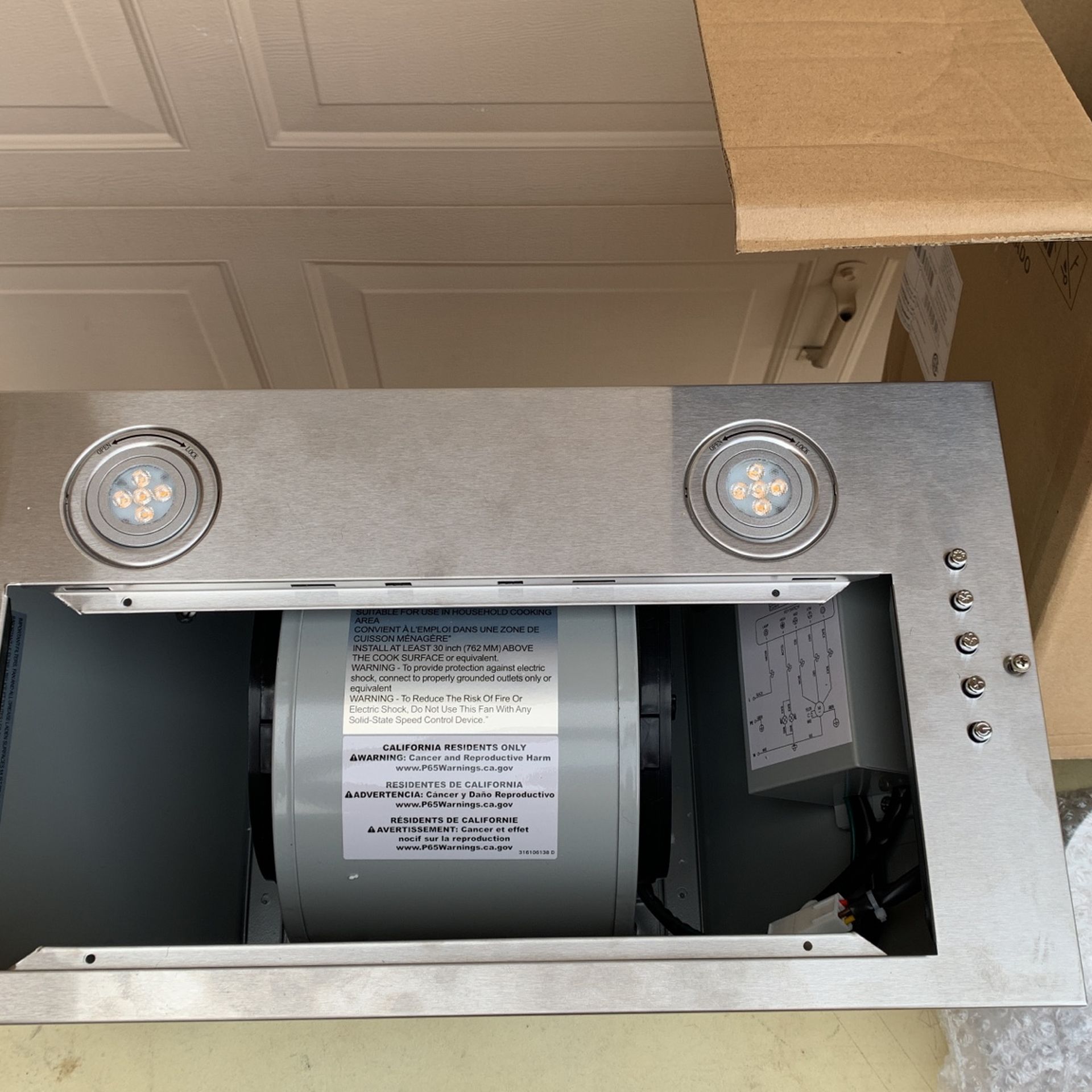 Frigidaire Range Hood 