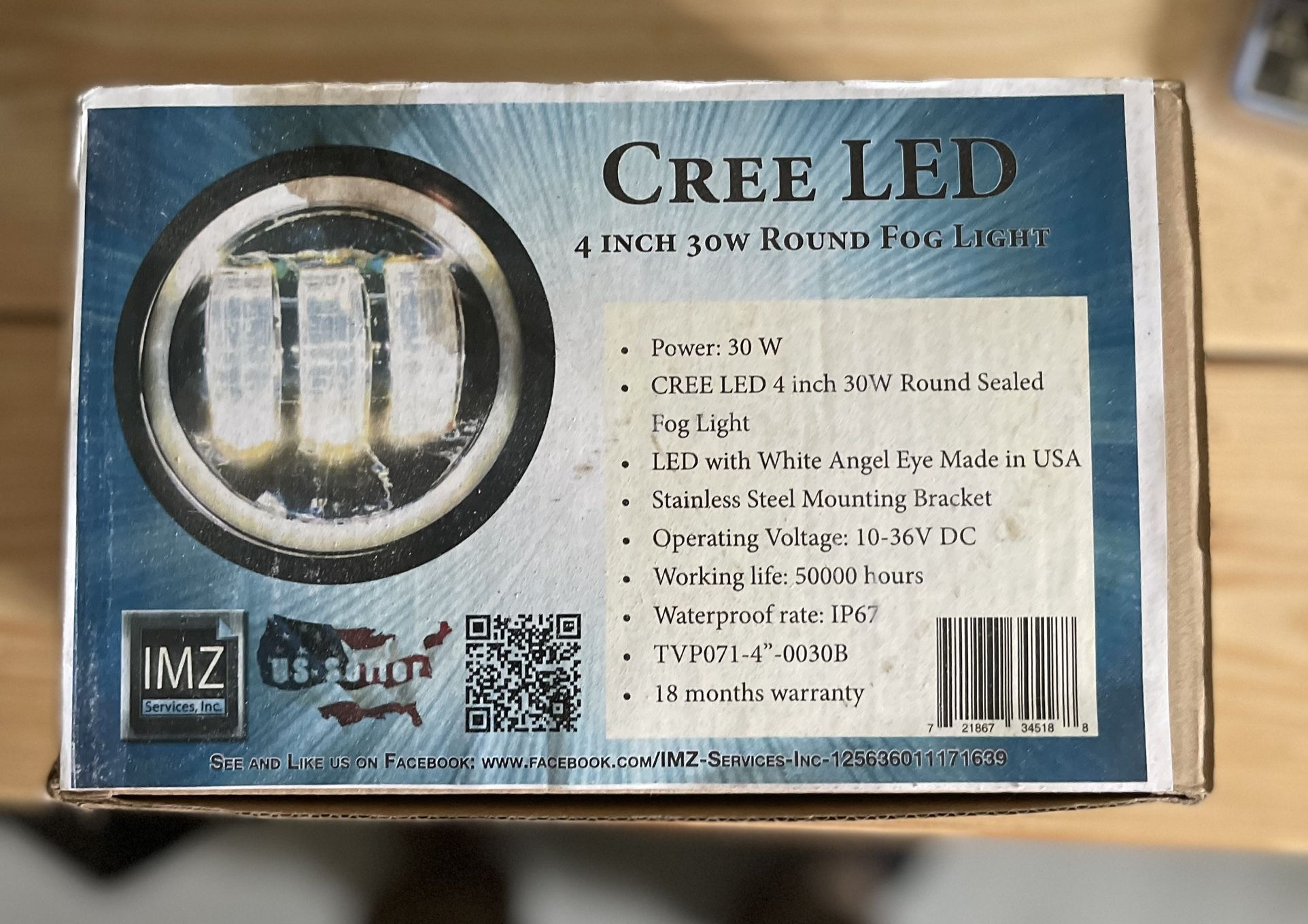 Led Lights For Jeep Wrangler or Bike (require custom fitting)