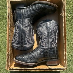 Dan Post Black Caiman Men’s Boot