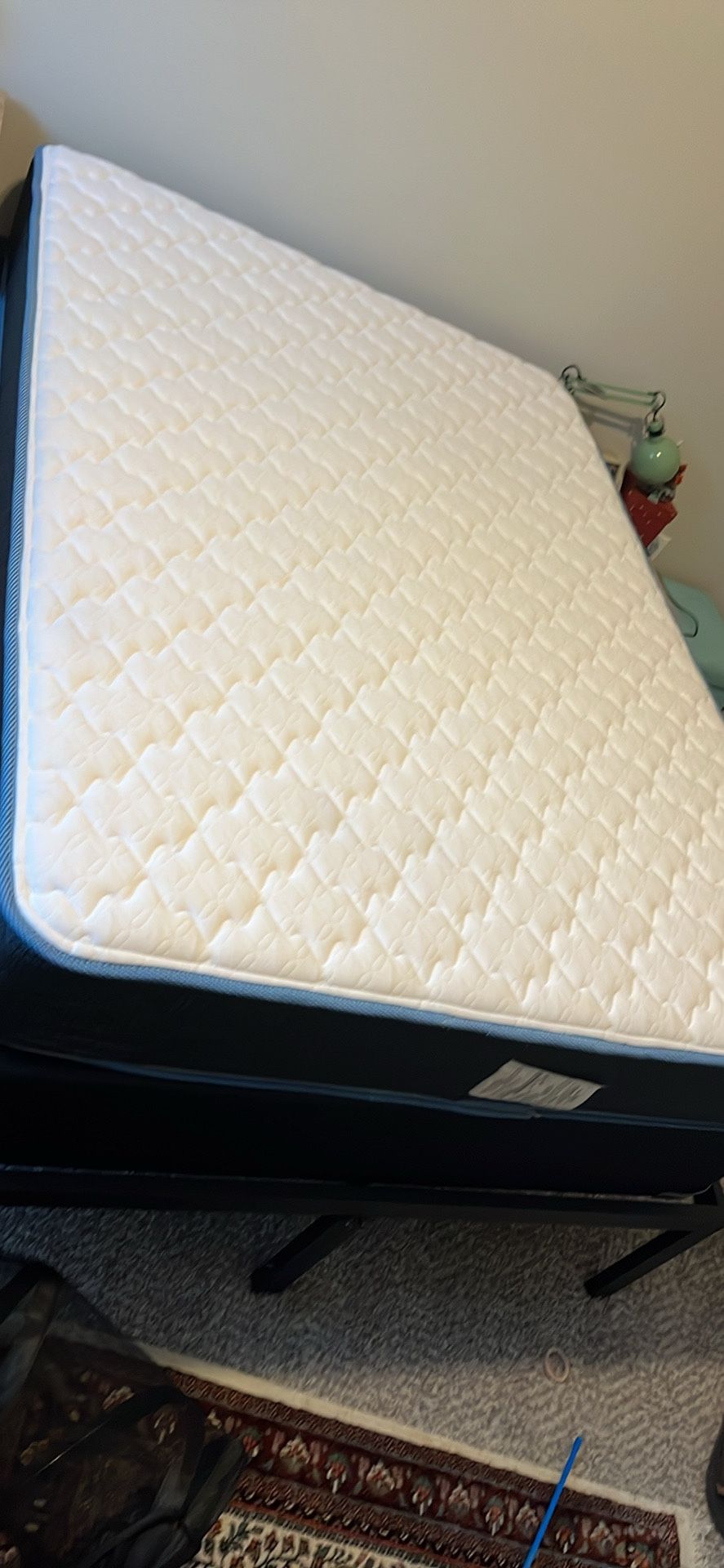 FULL Set. Bed Frame+Base+ Mattress.