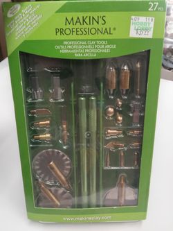 Makin's Professional 27-Piece Clay Tool Set